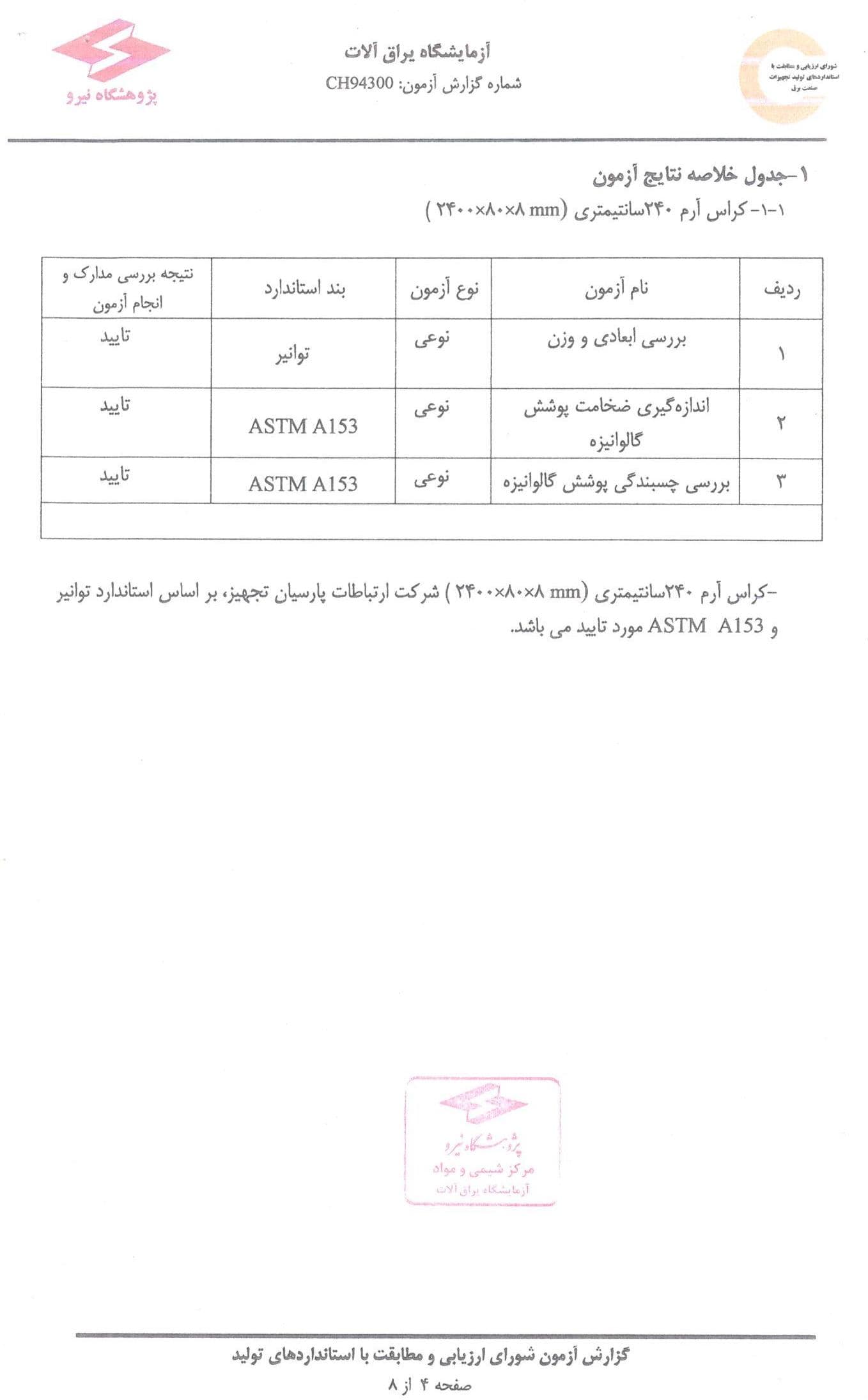 کراس آرم 240-3